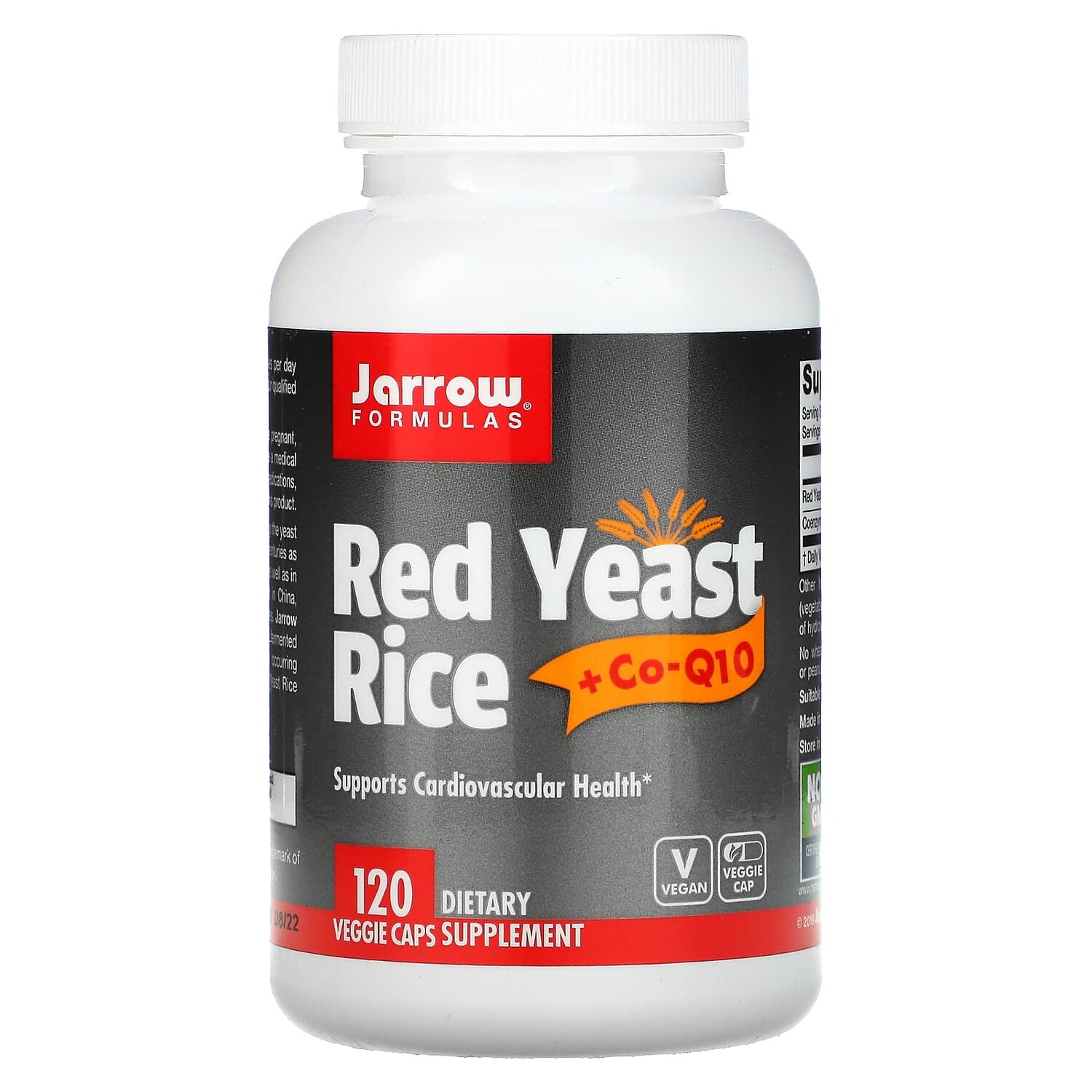 

Jarrow Formulas Красный дрожжевой рис + кофермент Q10 120 капсул