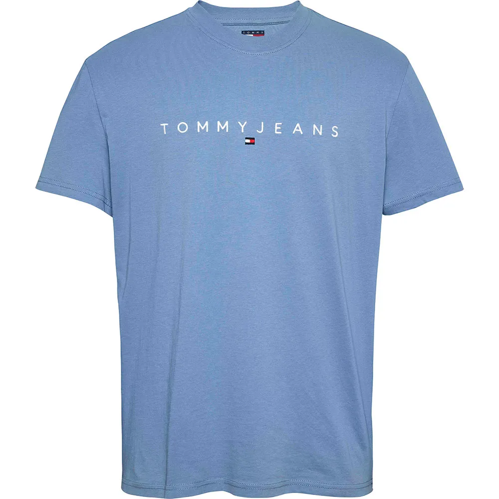 

Футболка с коротким рукавом Tommy Jeans Reg Linear Logo, синий
