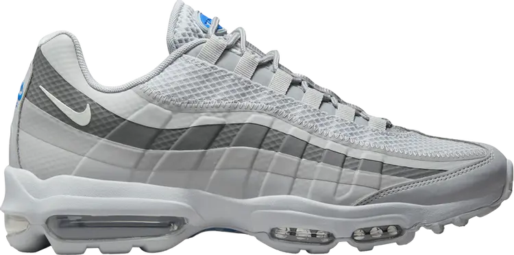 

Кроссовки Air Max 95 Ultra 'Light Smoke Photo Blue', серый