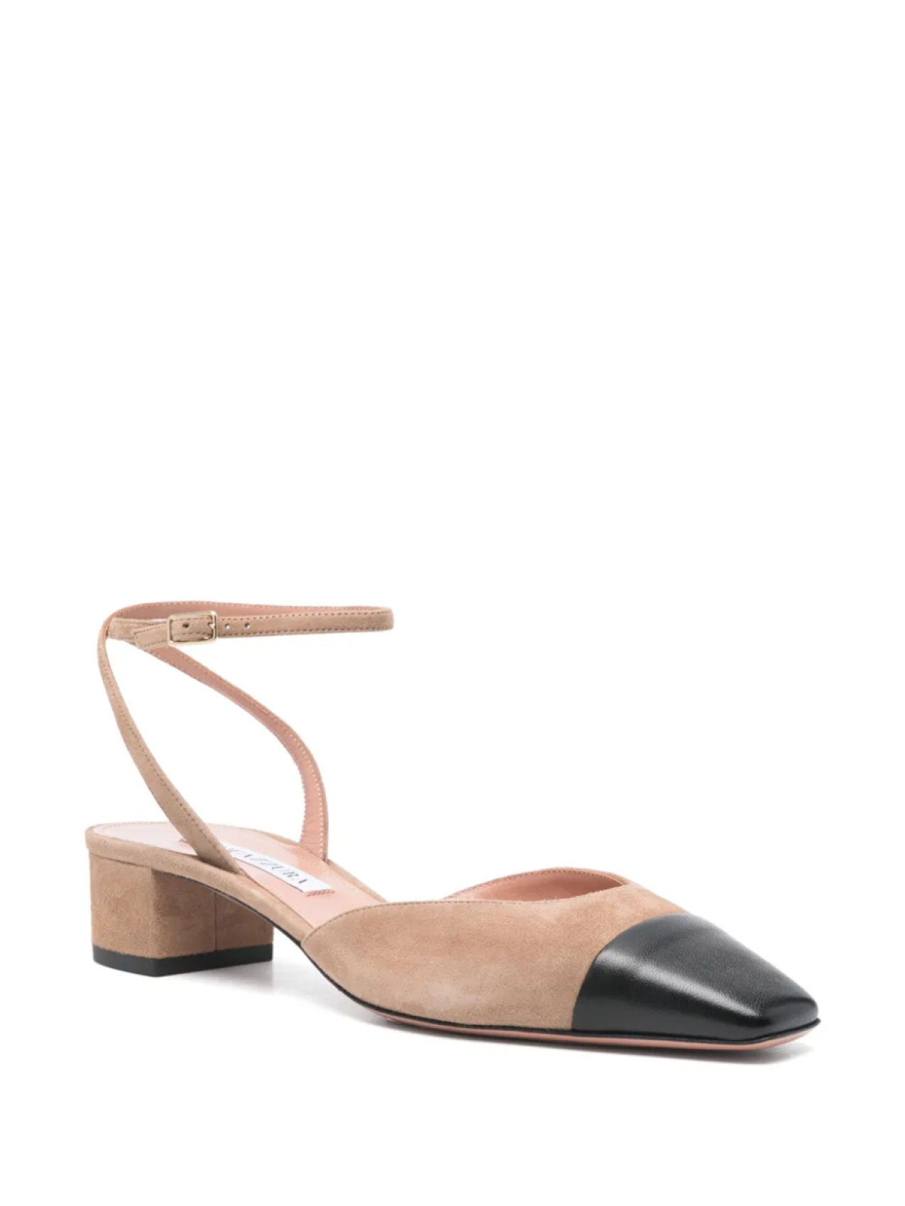 Туфли-лодочки Aquazzura French Flirt 35 мм, коричневый — фото 2