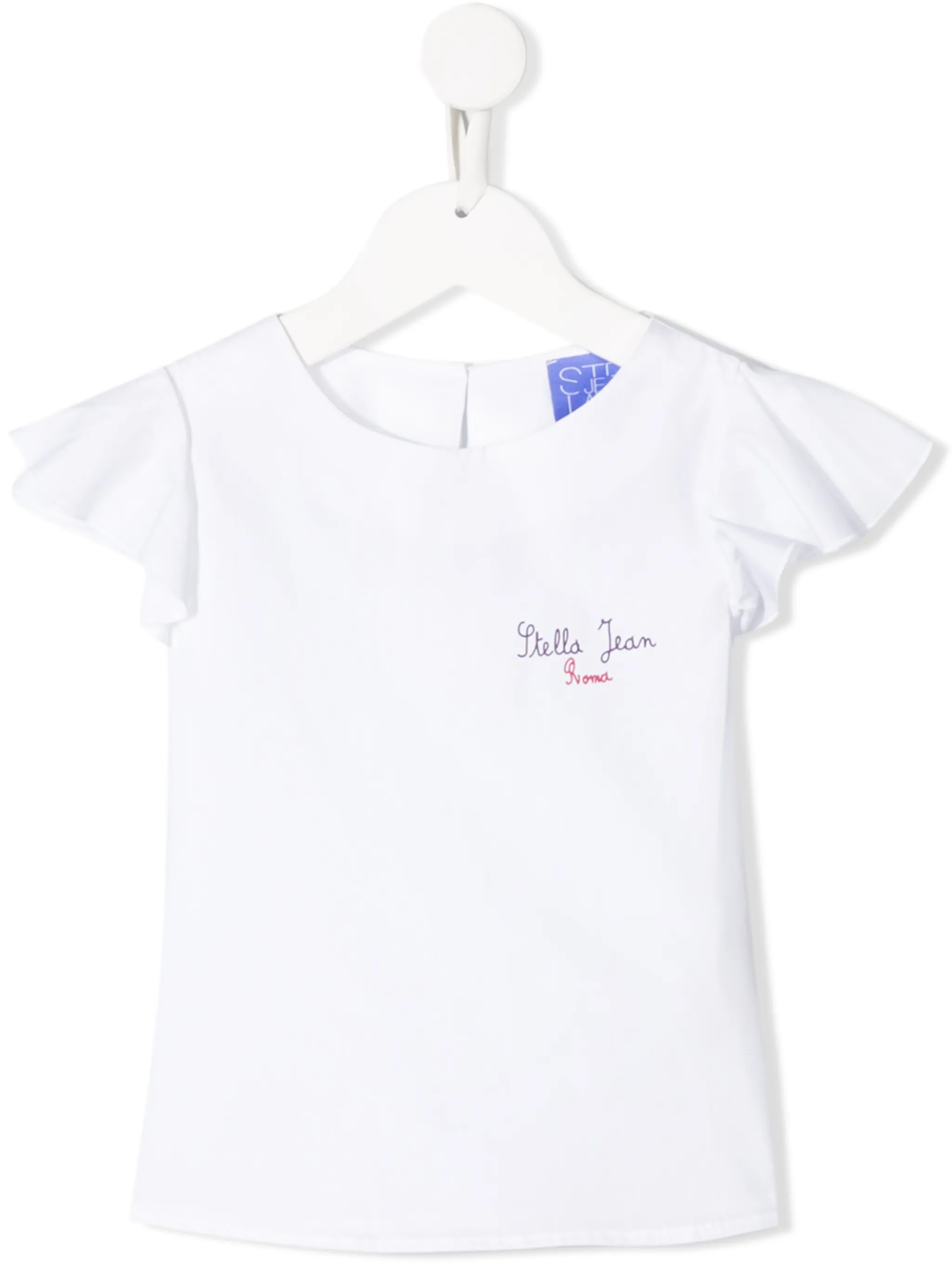 

Блузка с принтом Stella Jean Kids, белый