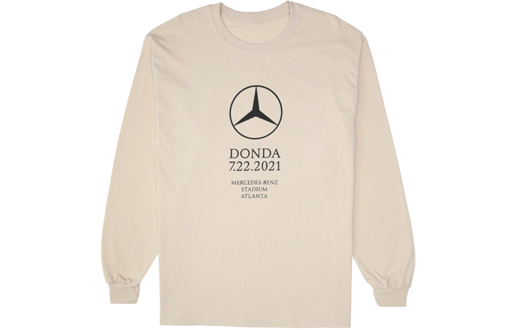 

Футболка Donda Atlanta Listening Event L/S Kanye West, белый