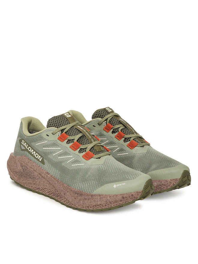 Беговые кроссовки Aero Blaze 3 Grvl GORE-TEX L47978500 Salomon, зеленый — фото 2
