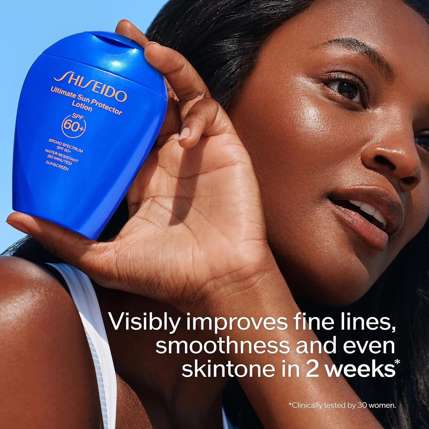 Солнцезащитный лосьон Shiseido Ultimate Sun Protector Lotion - невидимый солнцезащитный крем широкого спектра действия для лица и тела - легкая формула - подходит для всех типов кожи, No Color — фото 4