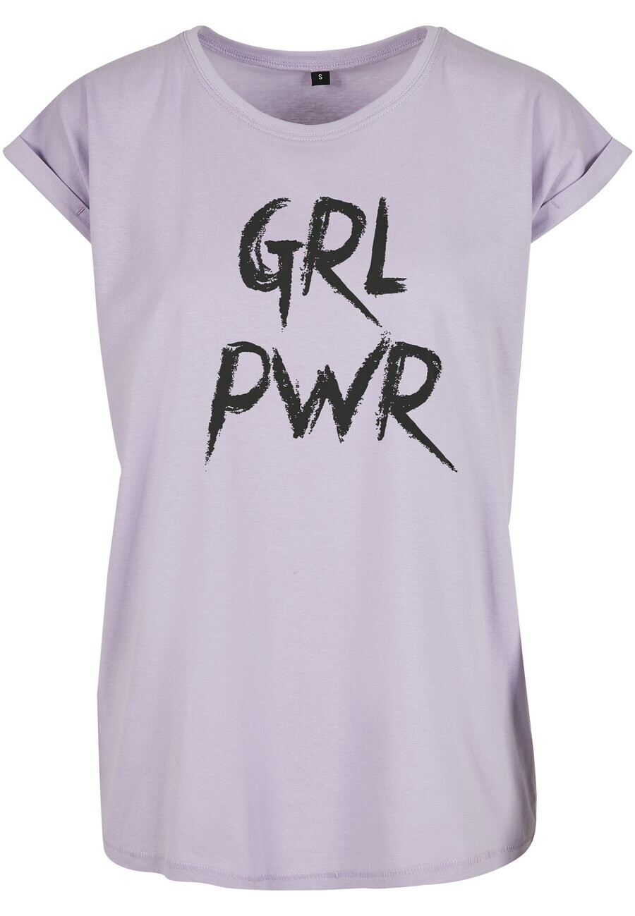 

Футболка Merchcode GRL PWR, фиолетовый