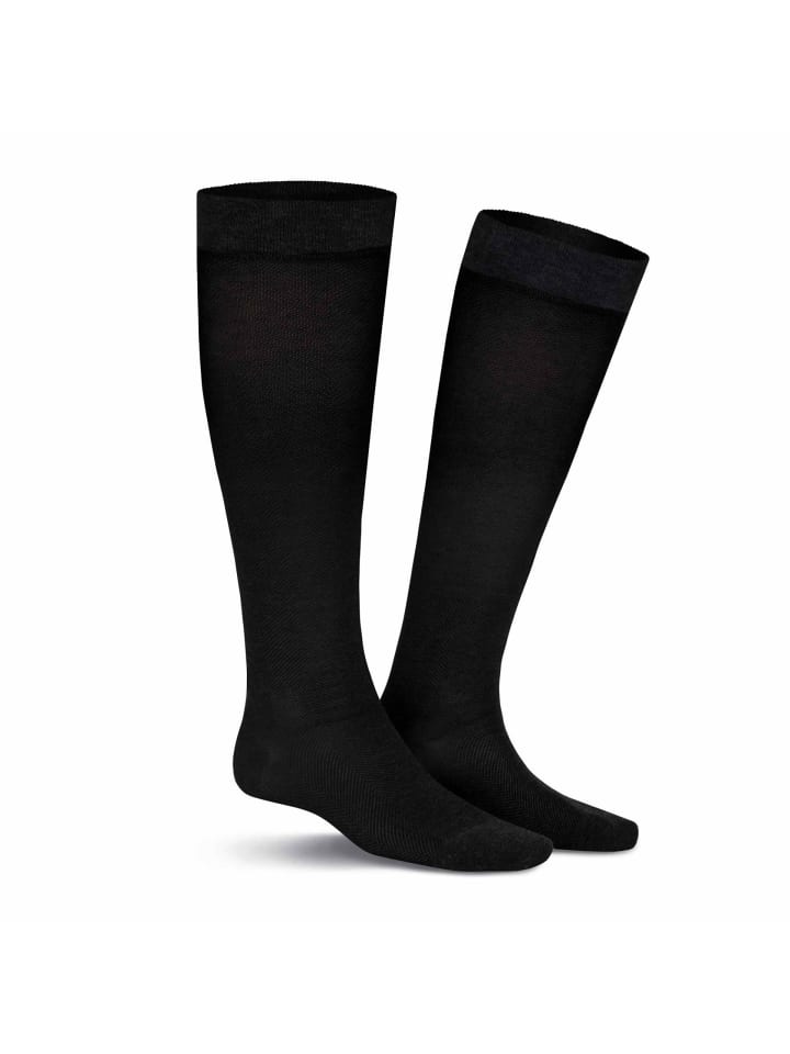 

Kunert Высокие носки Fly&Care, класс поддержки III, эффективная поддержка при муковисцидозе (Anthra mel)