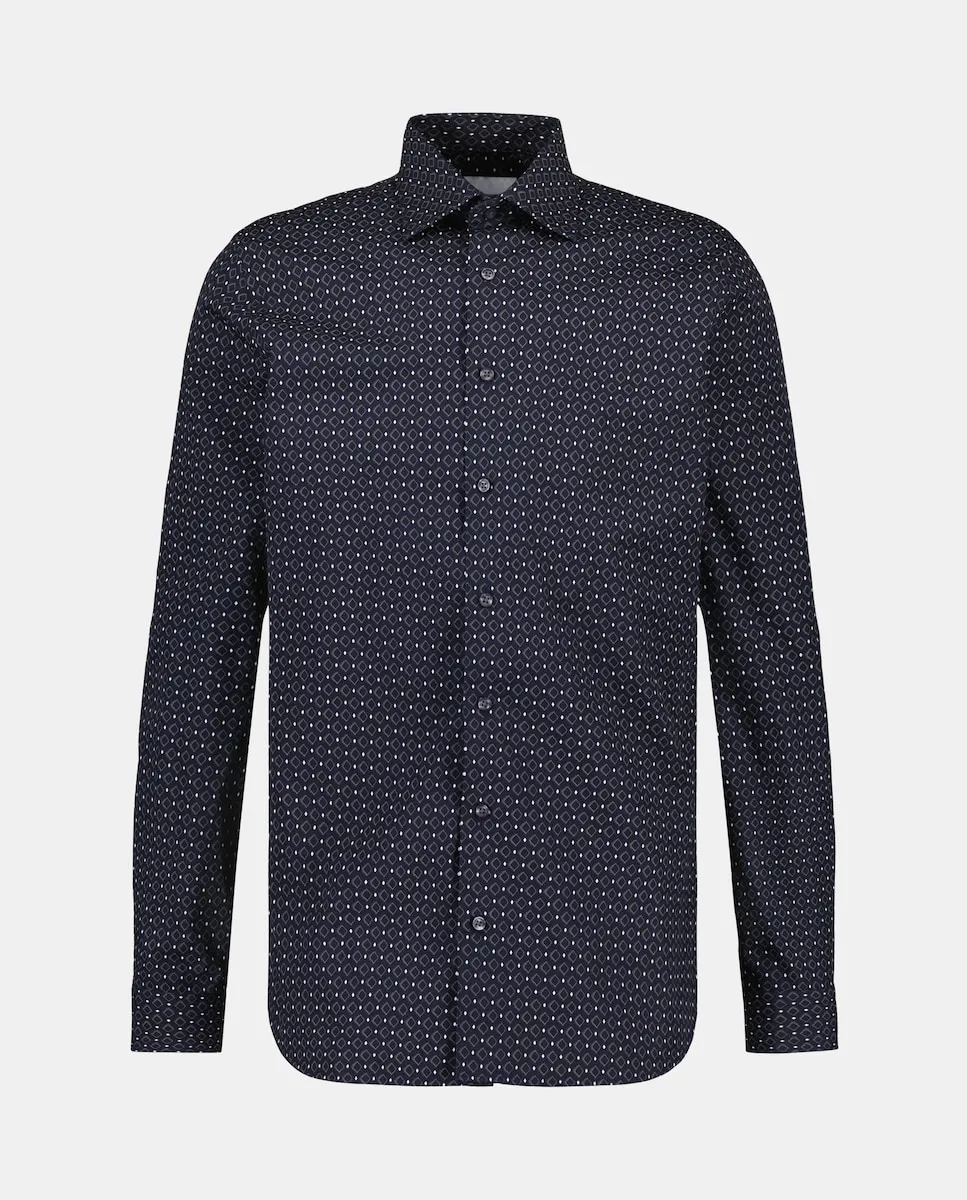 

Мужская повседневная хлопковая рубашка Roy Robson, синий