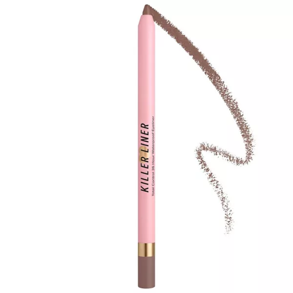 

Водостойкая гелевая подводка для глаз Killer Liner 36 часов Too Faced, цвет brown
