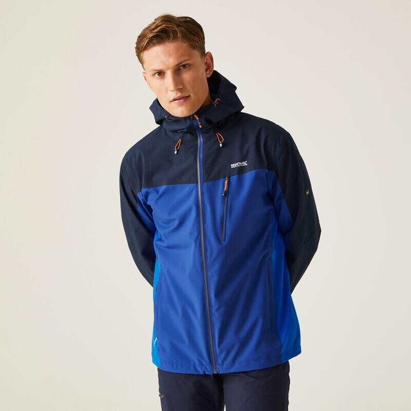 

Мужской походный дождевик Regatta, цвет dunkelblau/jeansblau