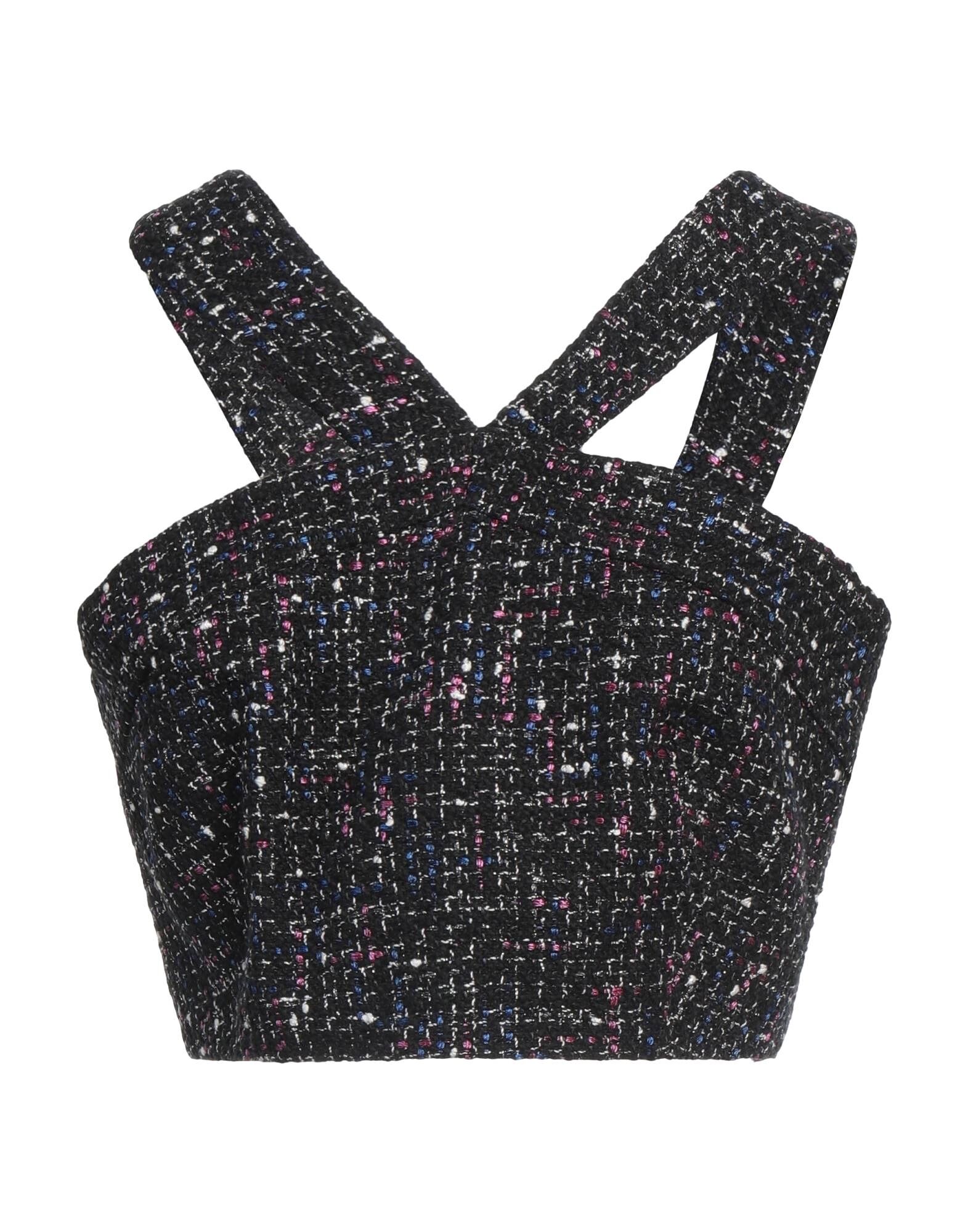 

Кроп-топ Sandro, черный