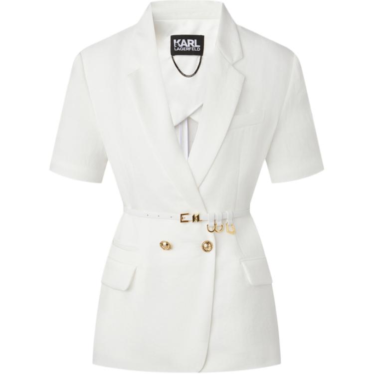 

KARL LAGERFELD / Karl Lagerfeld Jeans Деловой пиджак KARL LAGERFELD женский белый, White
