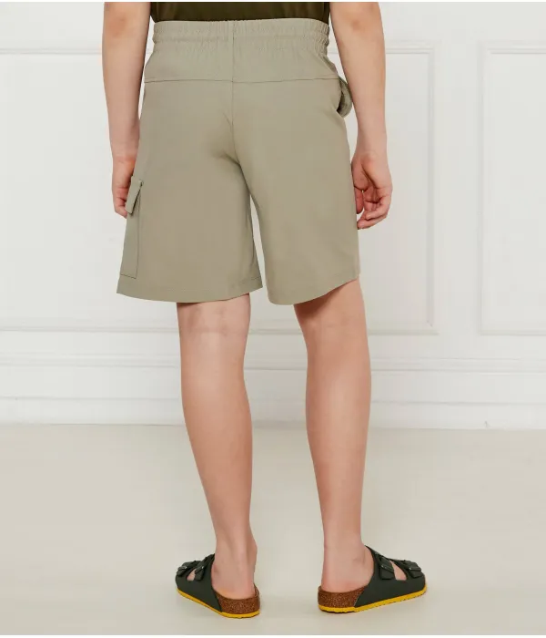 Парашютные шорты Loose fit Calvin Klein Jeans, бежевый — фото 3