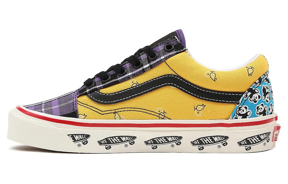 Кроссовки Vans Unisex Anaheim Factory Old Skool 36 Dx Sneakers Purple/Yellow