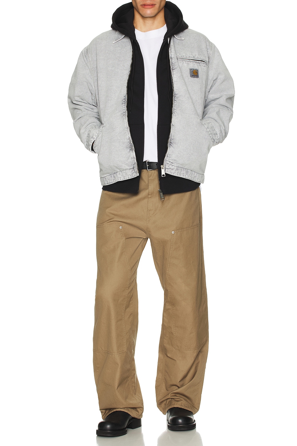 

Куртка Detroit Carhartt Wip, Chalk Wash Black
