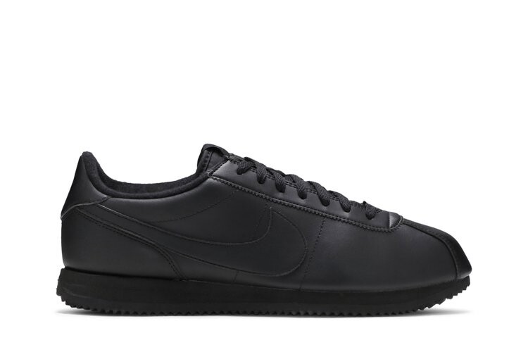 

Кроссовки Nike Cortez Basic Leather 'Black Anthracite', черный