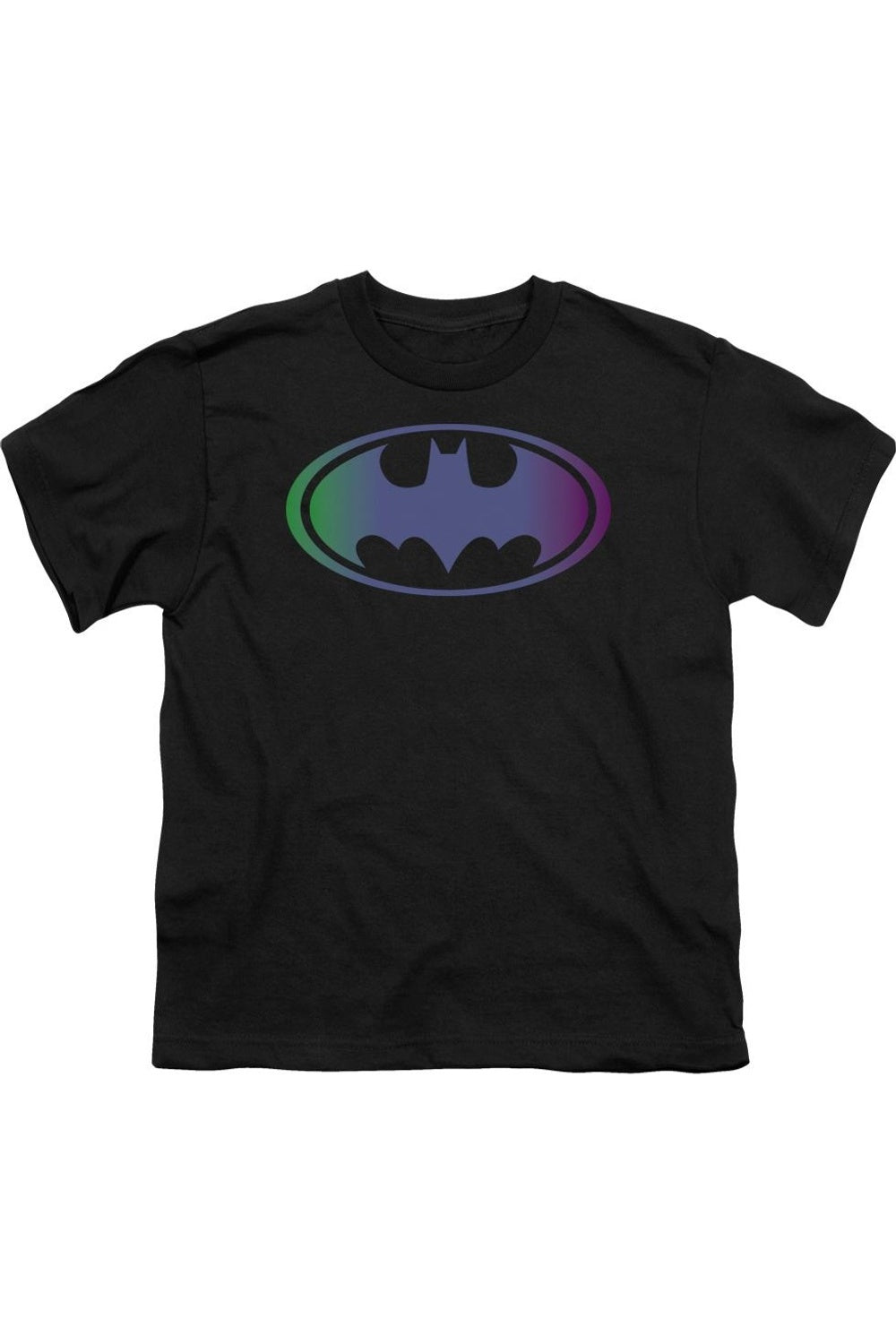 

Футболка с градиентным логотипом Batman для детей Gildan, черный