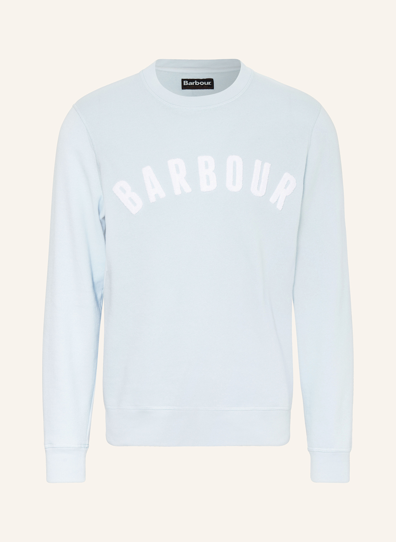 

Подготовка толстовке Barbour, голубой