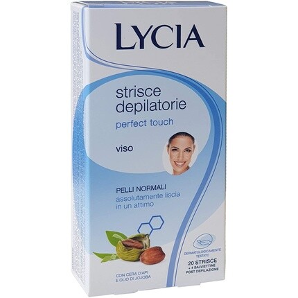 

Lyc0100030/2 Полоски для эпиляции лица, 20 полосок, Lycia