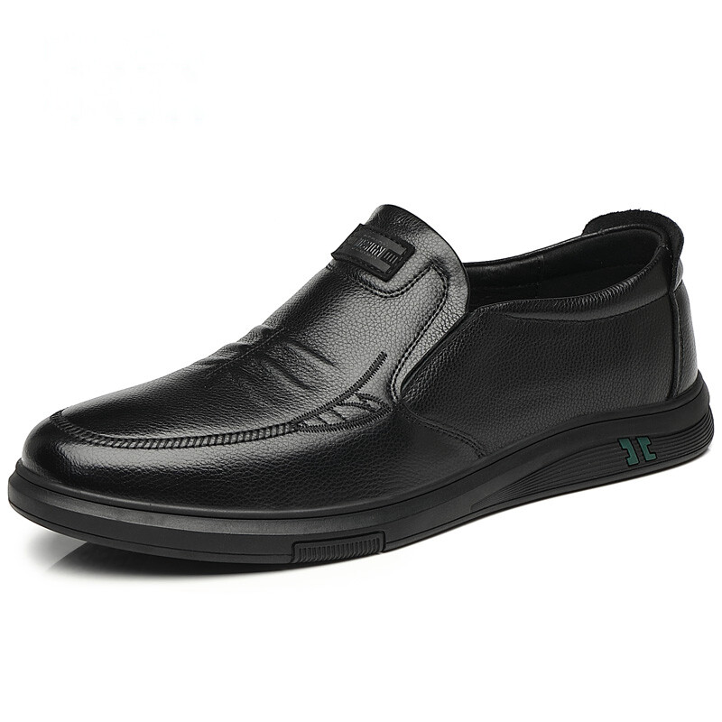 

Туфли Mulinsen Men's Casual Shoes Men Low-Top Black, черный