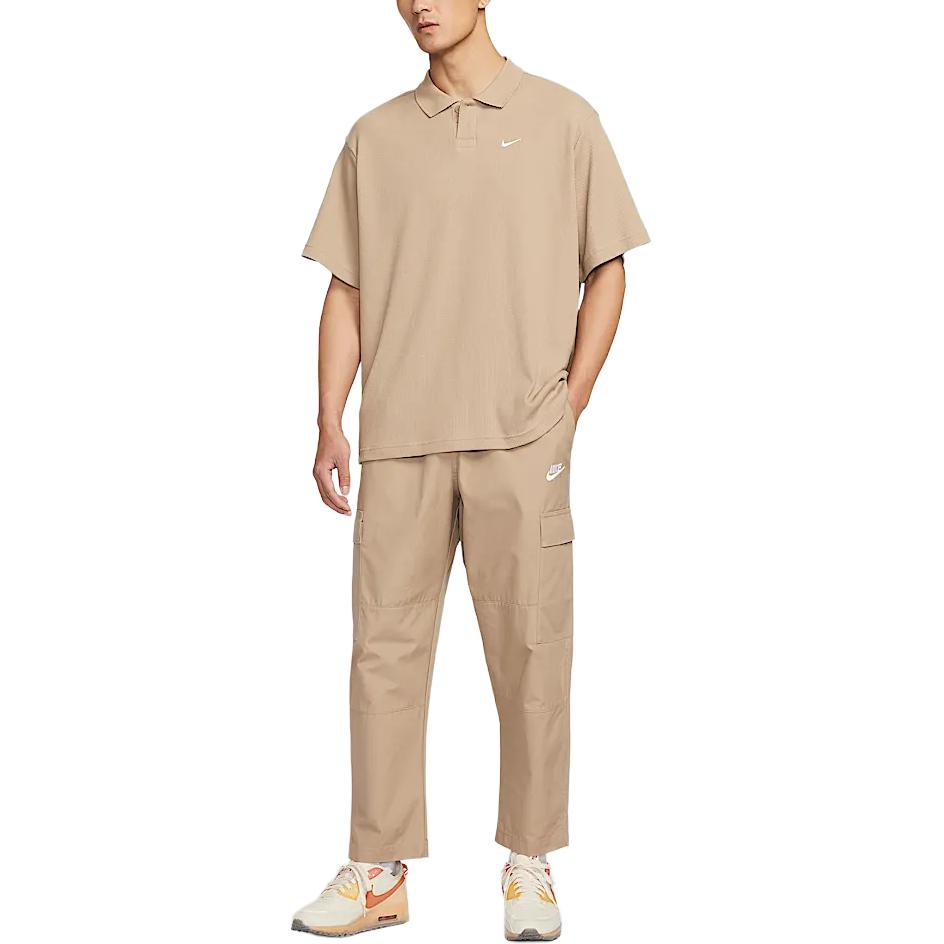 Nike Футболка Club мужская khaki — фото 4