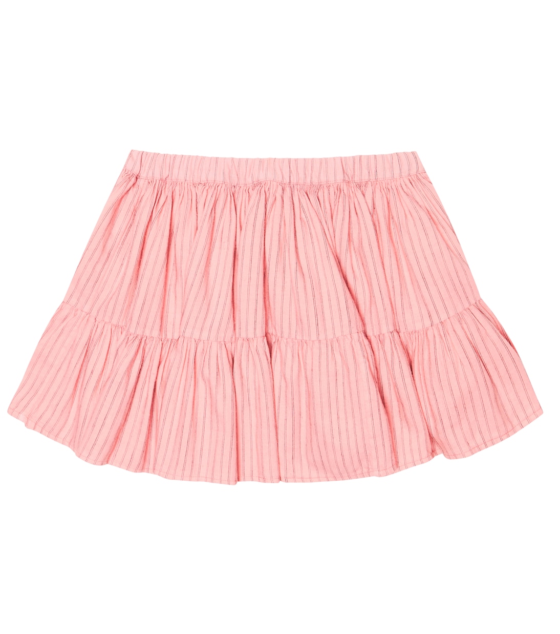 

Юбка из хлопка и шерсти с несколькими ярусами Morley, Flamingo