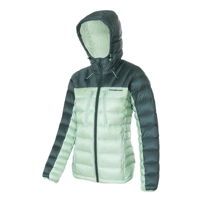 

Женский пуховик Trangoworld, цвет green/dark green/charcoal grey