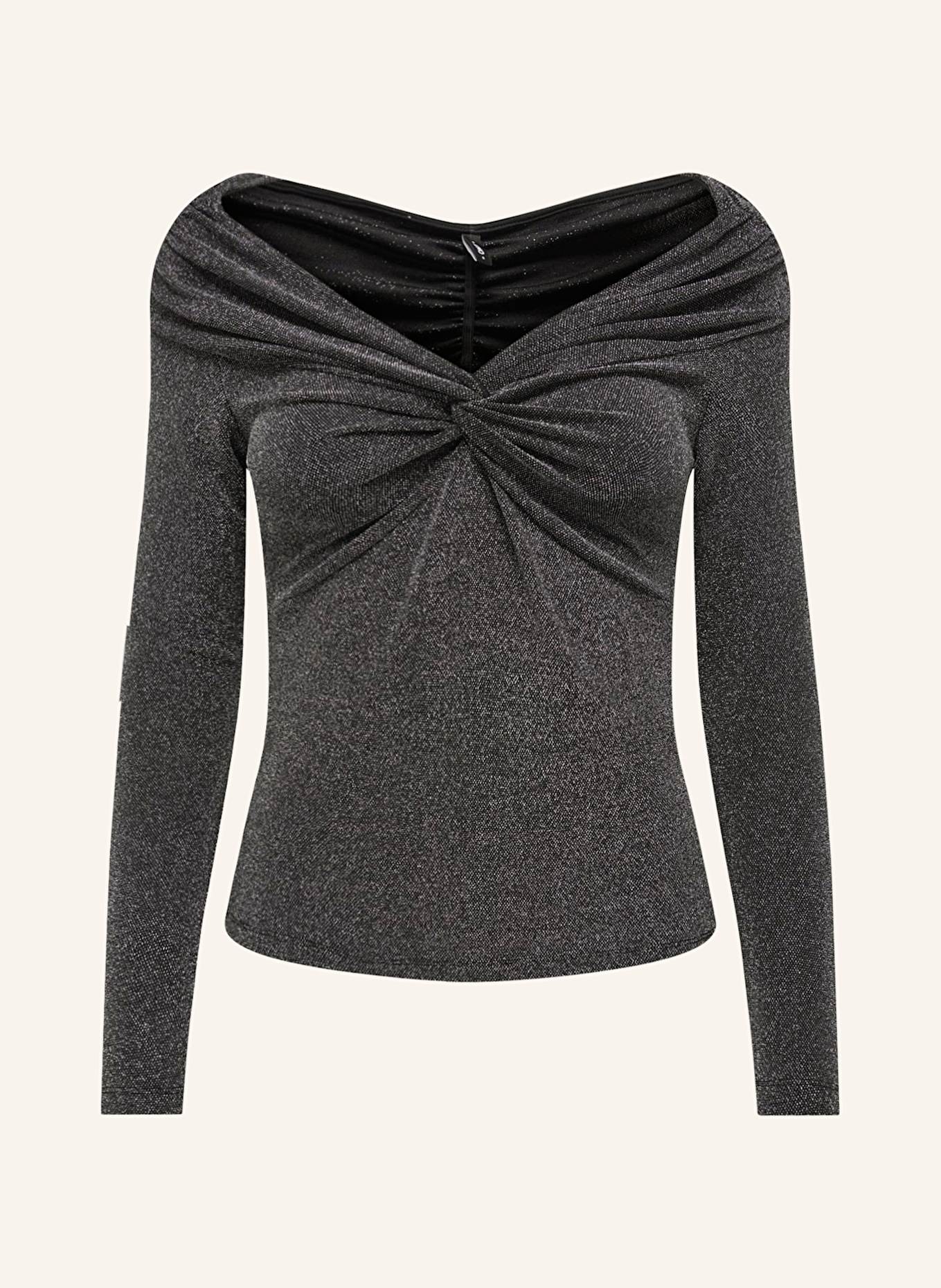 

Блузка-Рубашка с блестящей пряжей Only, мультиколор