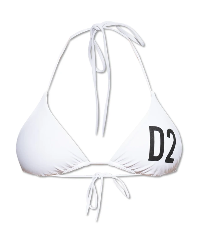 

Верх бикини Dsquared2, белый