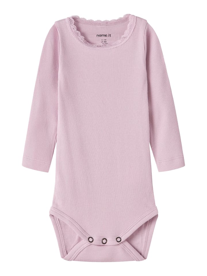 

Name it Боди с длинными рукавами, ароматного сиреневого цвета