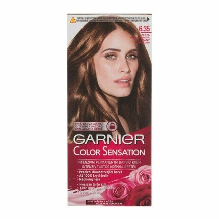 

Garnier Краска для волос Color Sensation 6.35 золотисто-красное дерево 40 мл