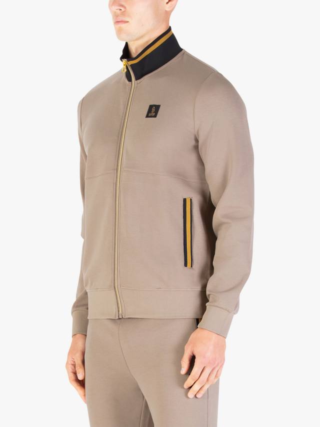 

Макинский свитшот с воротником-воронкой и молнией насквозь LUKE 1977, Hardnut/Gold