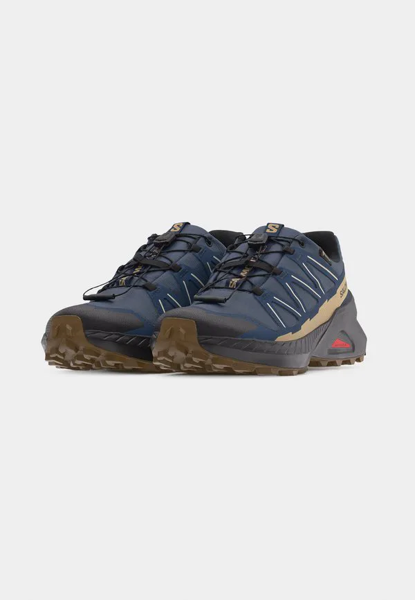 Кроссовки для трейлраннинга speedcross peak gtx Salomon, Grisaille/Spellbound/Safari — фото 3