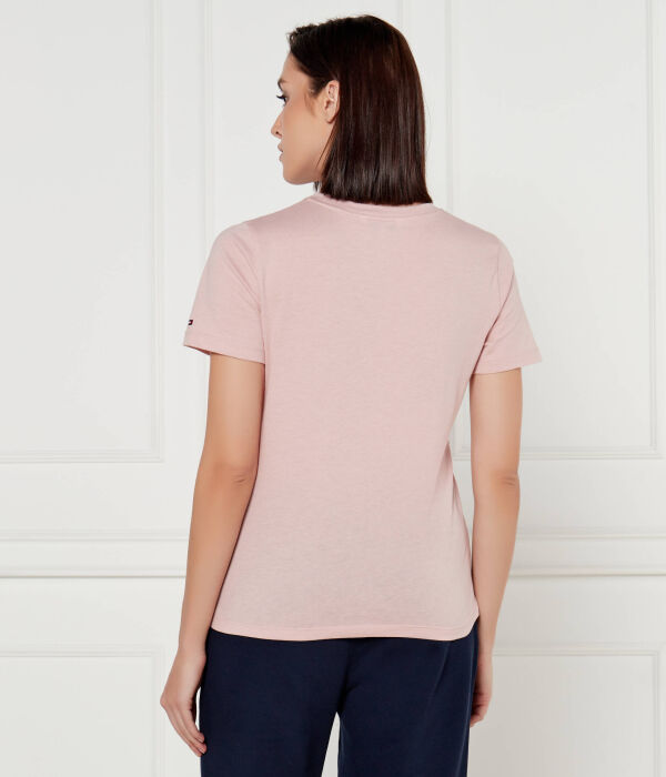 Футболки Regular fit Tommy Hilfiger, розовый — фото 3