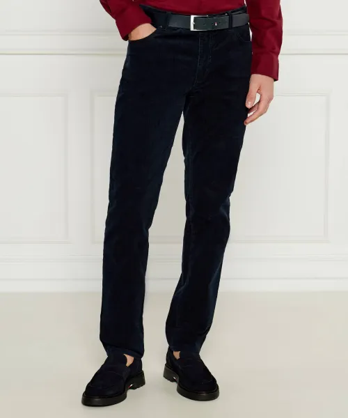 

Вельветовые брюки Denton Straight fit Tommy Hilfiger, синий