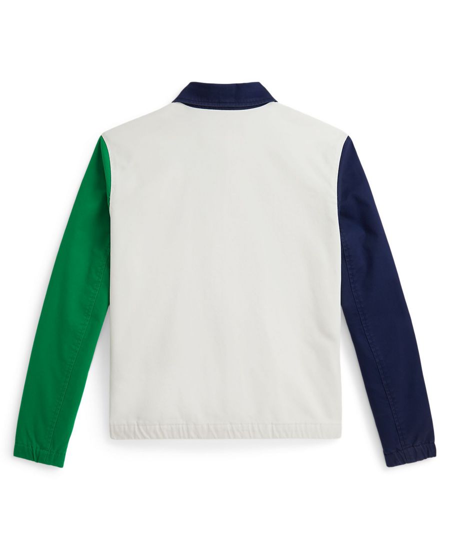 Куртка-чинос Bayport с цветными блоками, размер для мальчиков 8-20 лет Polo Ralph Lauren, White, Newport Navy Multi — фото 2