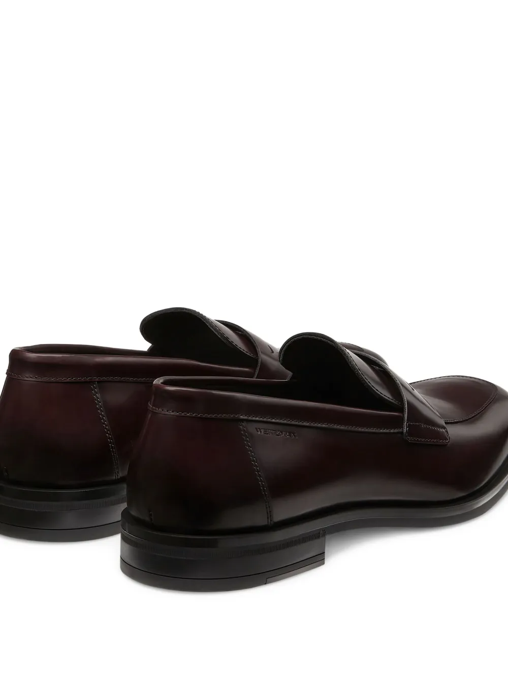 Лоферы SW Clup Classic Penny с квадратным носком Stuart Weitzman, коричневый — фото 4