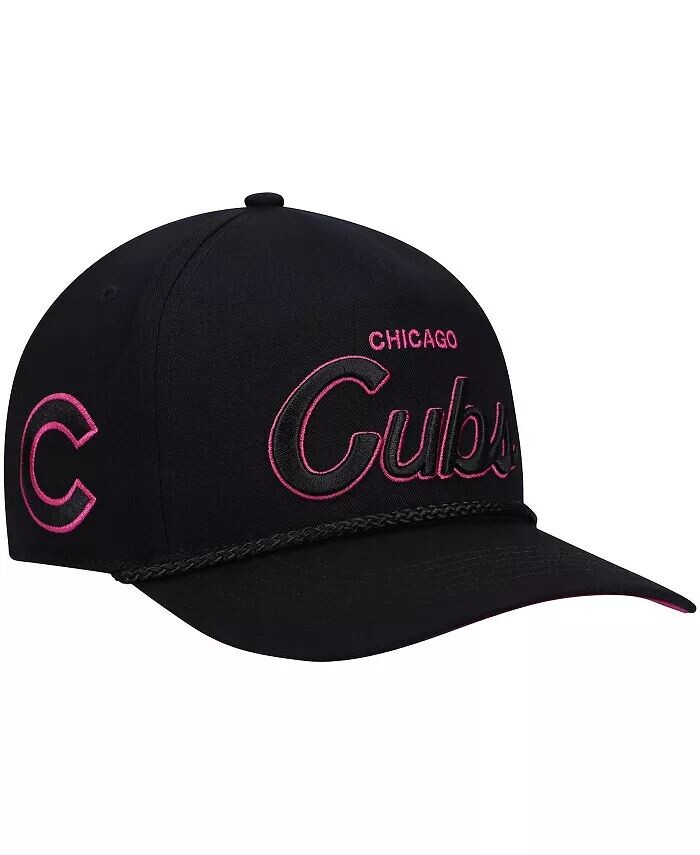 

Мужская черная кепка Chicago Cubs '47 Hitch Orchid Undervisor Snapback '47 Brand