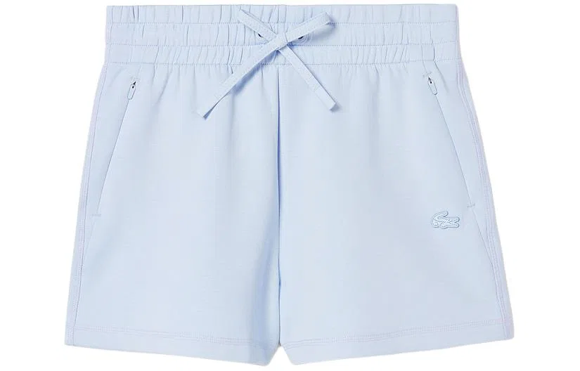 Шорты LACOSTE Logo черные — фото 3
