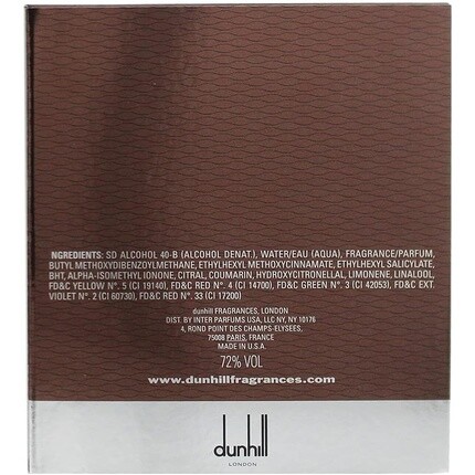 Dunhill Man Signature Eau De Toilette Spray For Men 2.5 Oz / 75 ml — фото 2