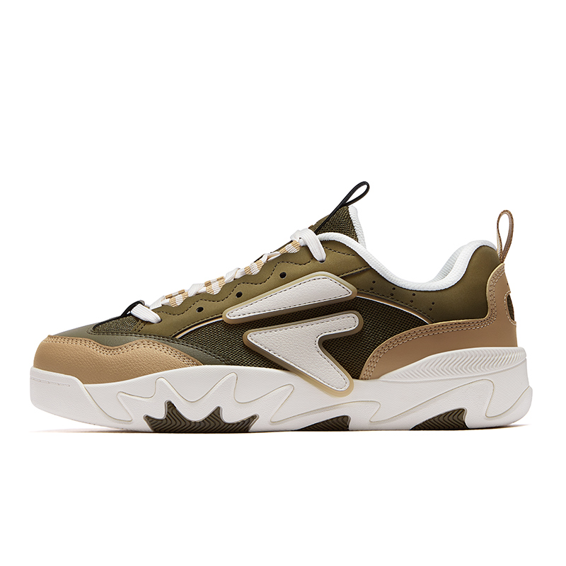 

FILA FUSION Кроссовки для скейтбординга NOLLIE II Dolphin Jump Shoe 2, износостойкие, мужские, зелено-коричневые