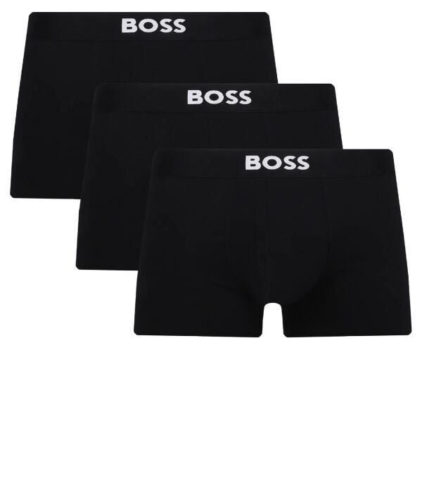 

Комплект боксеров Boss с белым логотипом, 3 штуки