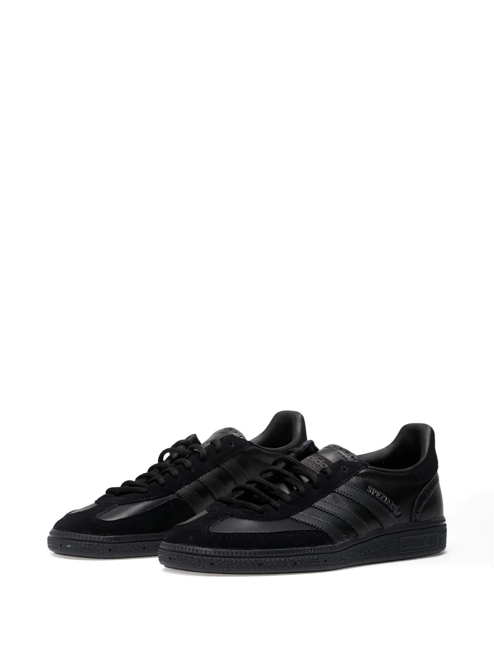 Кожаные кроссовки Handball Spezial adidas, черный — фото 2