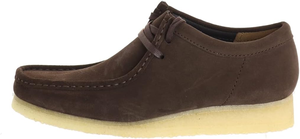 Мужские кроссовки Wallabee от Clarks, коричневый — фото 2