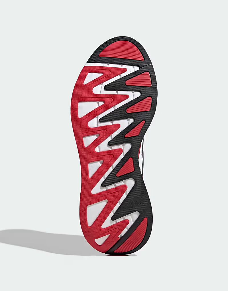 Кроссовки Adidas Originals Adizero Aruku белого цвета — фото 4