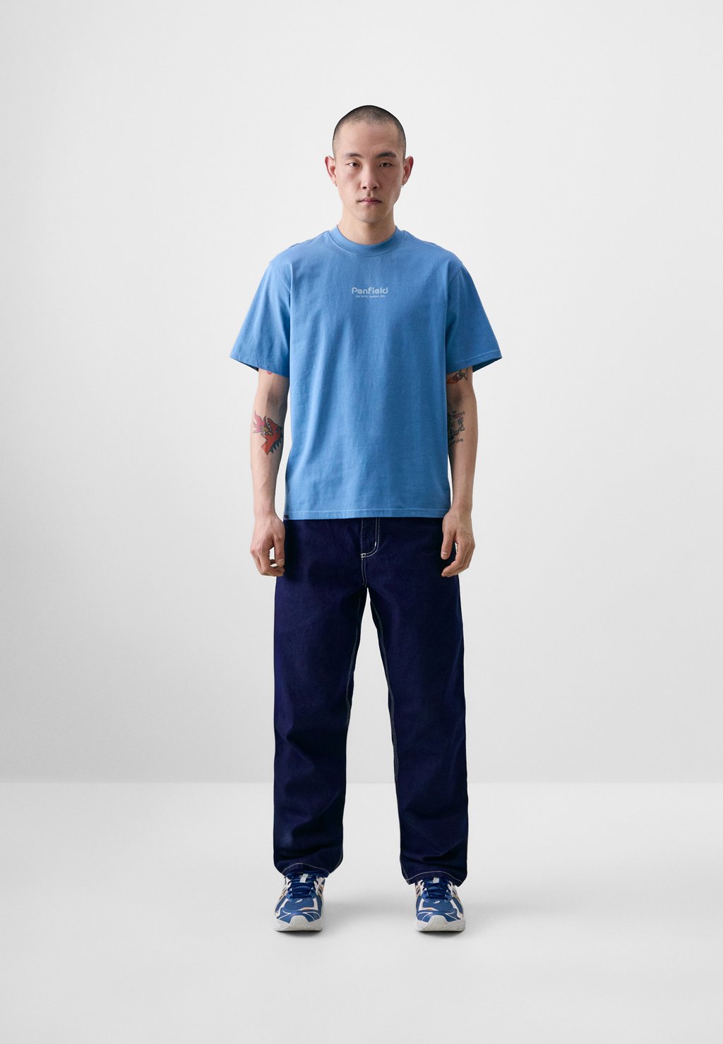 

Футболка с принтом CIRCLE LANDSCAPE Penfield, синий