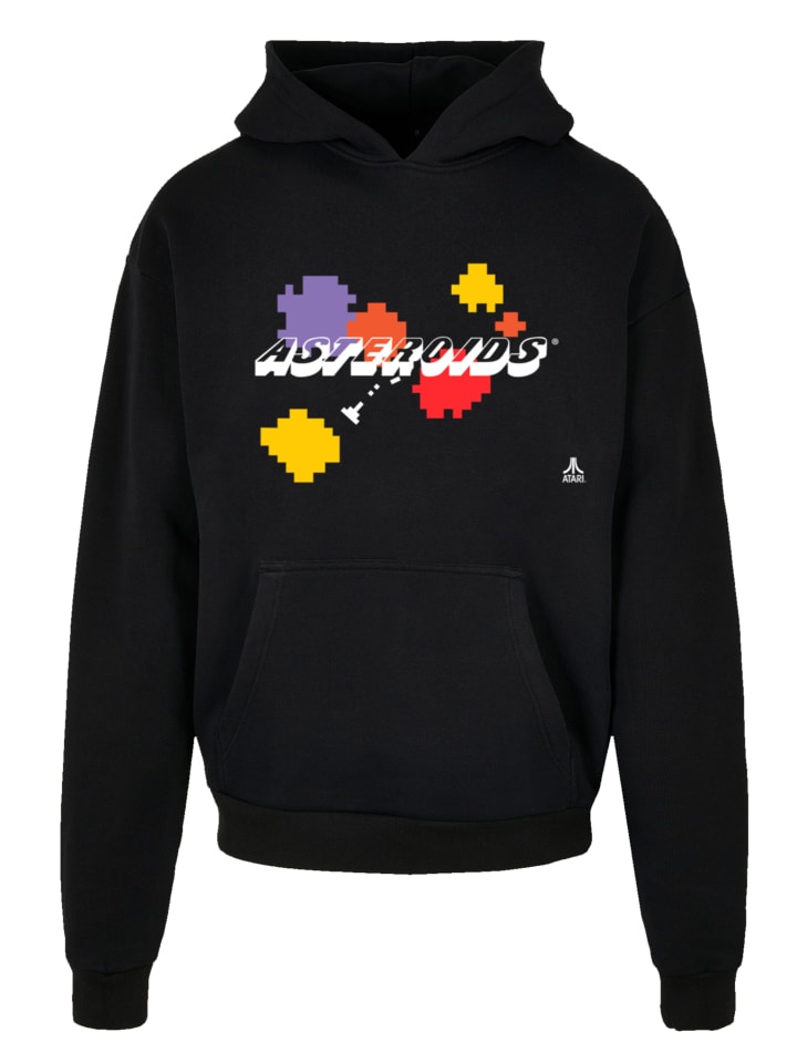

Пуловер F4NT4STIC Heavy Hoodie Atari Asteroids Retro Gameplay, черный