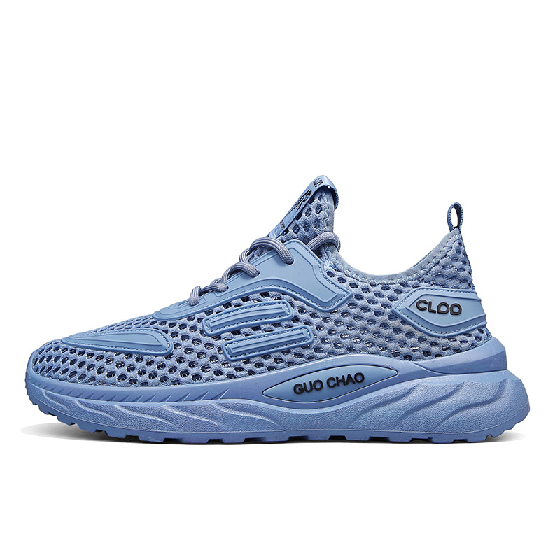 

Низкие повседневные кроссовки для мужчин EGCHI, синий