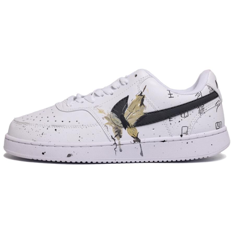 

Кроссовки Nike Court Vision 1 Skateboard Shoes Men Low-Top White, белый