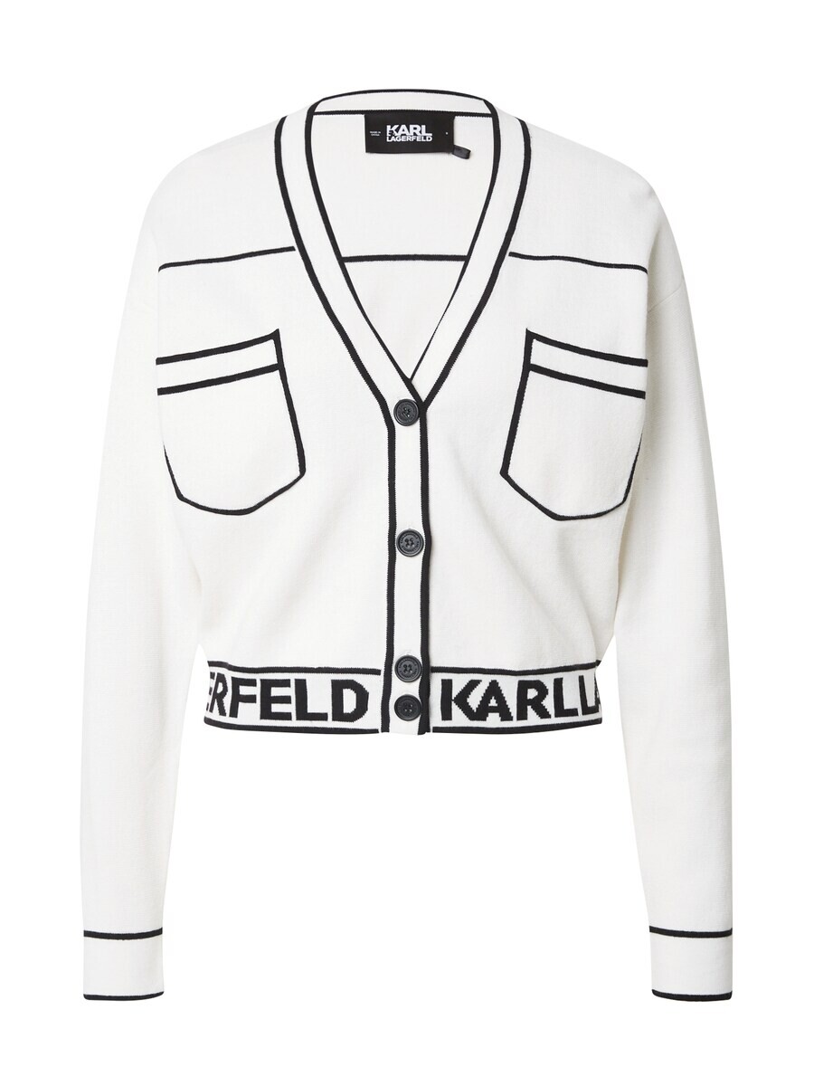 

Вязаный кардиган Karl Lagerfeld, белый