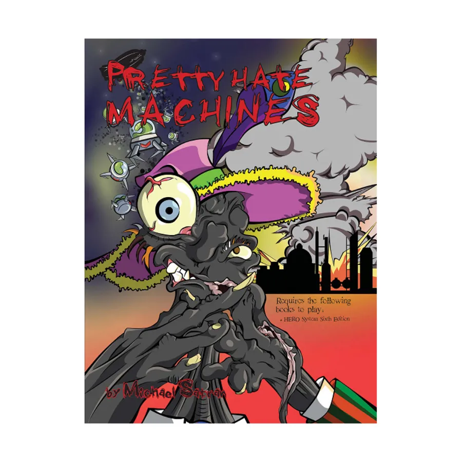 

Pretty Hate Machines, Hero System (6th Edition) (BlackWyrm Games), мягкая обложка